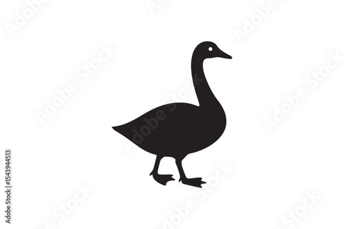 geese silhouette