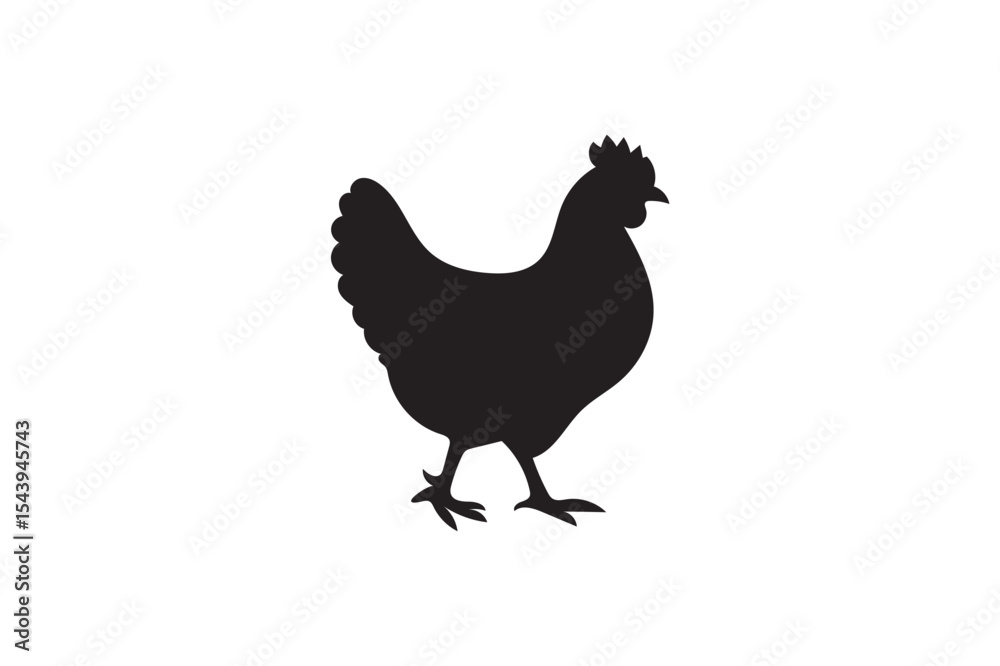 hen silhouette hen silhouette