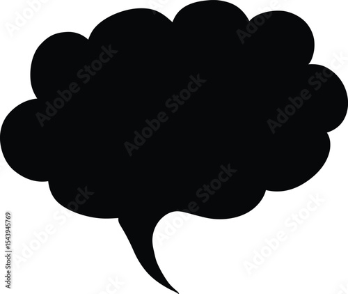 speech bubble icon, chat bubble icon vector