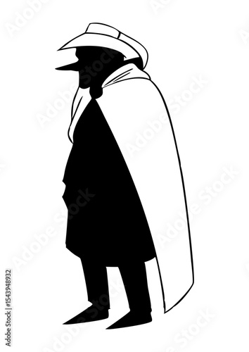 man with graduation cap