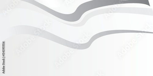 Modern abstract white background with gradient color and artistic dynamic line decoration nice