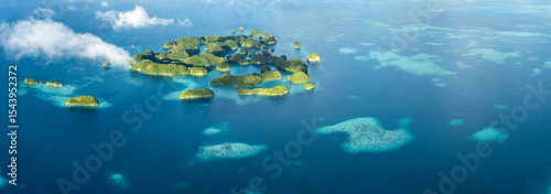 Ngerukewid also known as Seventy Islands, Palau, Koror, Micronesia