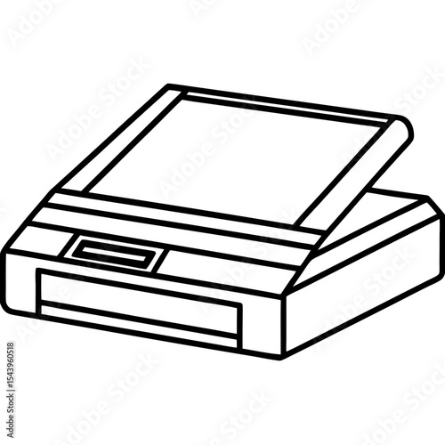 Simple Scanner Illustration
