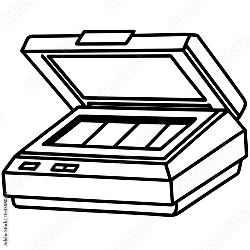 Simple Scanner Illustration