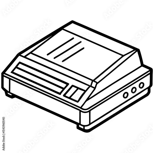Simple Scanner Illustration