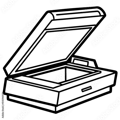 Simple Scanner Illustration
