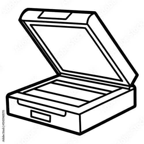 Simple Scanner Illustration