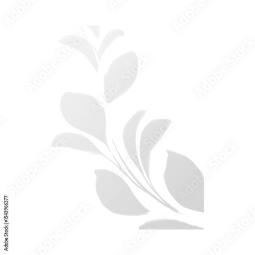 realistic soft grey shadow and effects
