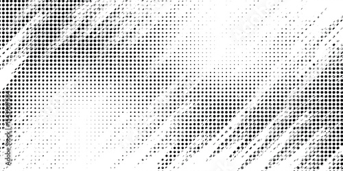 Basic halftone dots effect in black and white color. Halftone effect. Dot halftone. Black white halftone.Background with monochrome dotted texture. Polka dot pattern template. circle dot