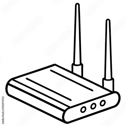 Clean Wi-Fi Extender Illustration