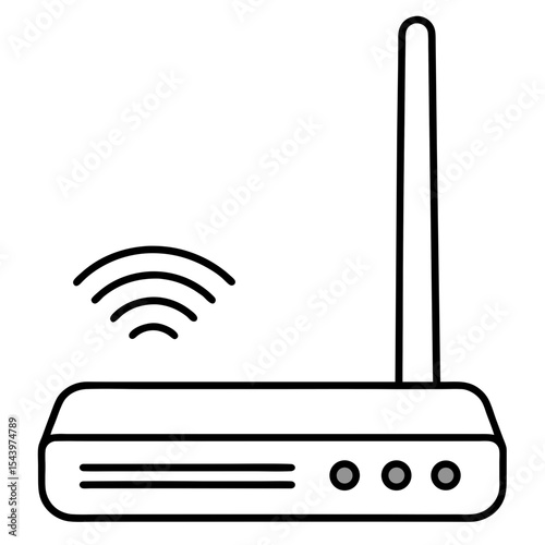 Clean Wi-Fi Extender Illustration