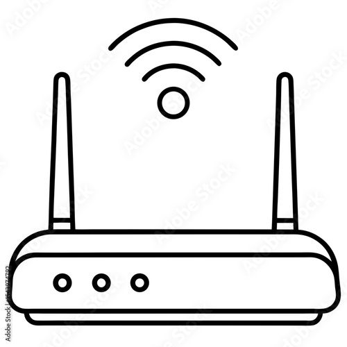 Clean Wi-Fi Extender Illustration