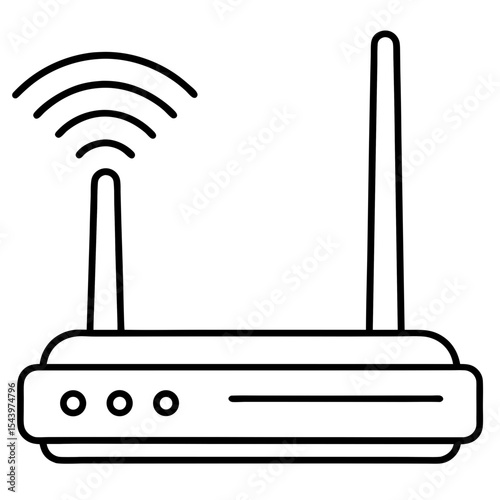 Clean Wi-Fi Extender Illustration
