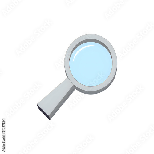 Magnifying Glass: A Detailed Vector Illustration