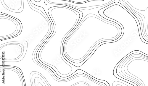 Abstract design seamless pattern with line topographic map. geographic mountain relief. retro topographic map. Topographic map background geographic line map with elevation assignments.