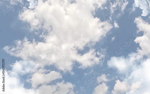Sky and cloud background. Blue sky and clouds background 