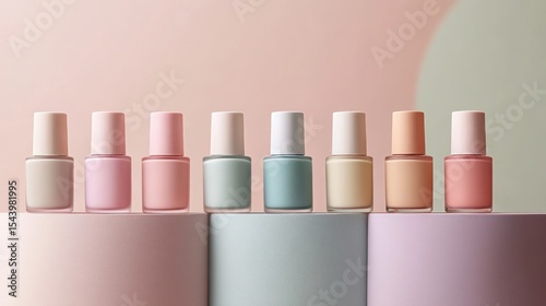 Pastel Nail Polish Collection: Eight Shades of Tranquility
