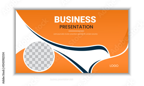 Professional business PowerPoint presentation slides template design. Infographic elements template set for web, print, annual report use for modern company profile