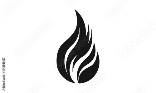 Fire flame logo, fire emblem, hot icon, vector illustration, firefighter insignia, flame symbol, blazing heat logo, wildfire concept, emergency heat badge, fire alert graphic.