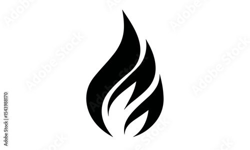 Fire flame logo, burning symbol, vector illustration, firefighter emblem, flame icon, hot fire design, emergency sign, abstract blaze shape, fiery badge, safety logo template.