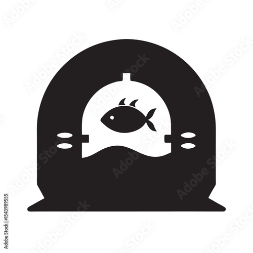 Abyssal Genetic Archive Silhouette Vector