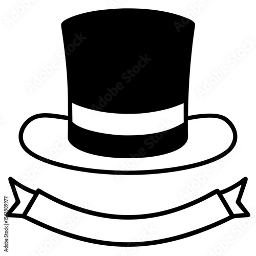black top hat