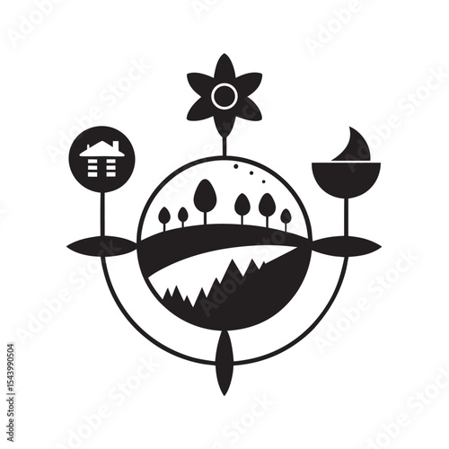 Futuristic Pest Eradication System Vector