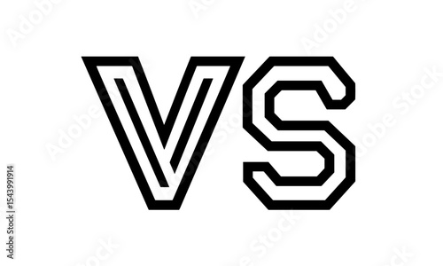 VS logo, fight sign, battle emblem, versus icon, game match symbol, competition mark, sports challenge concept, tournament clash, gaming vector illustration, confrontation theme.