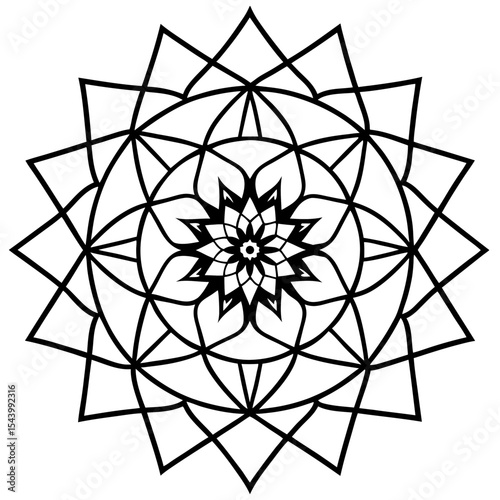 Simple Geometric Mandala Bundle
