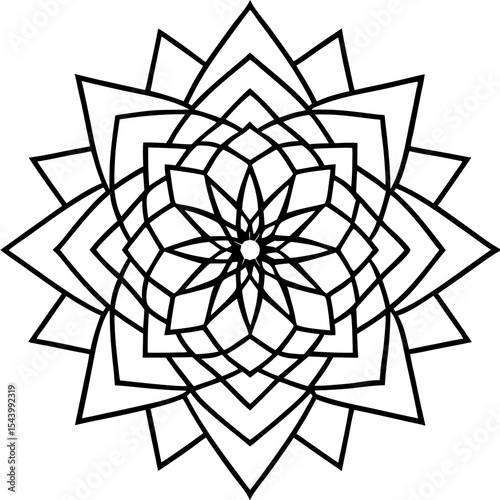 Simple Geometric Mandala Bundle