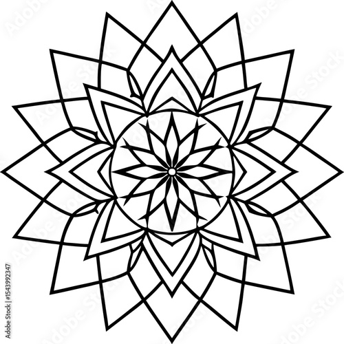 Simple Geometric Mandala Bundle