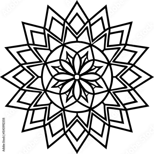 Simple Geometric Mandala Bundle
