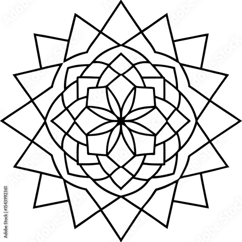 Simple Geometric Mandala Bundle