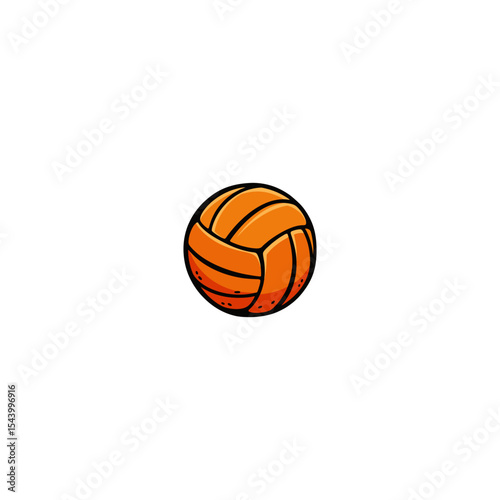 basketball ball vector 2d design carton