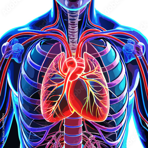3d rendered illustration of an x ray of a human