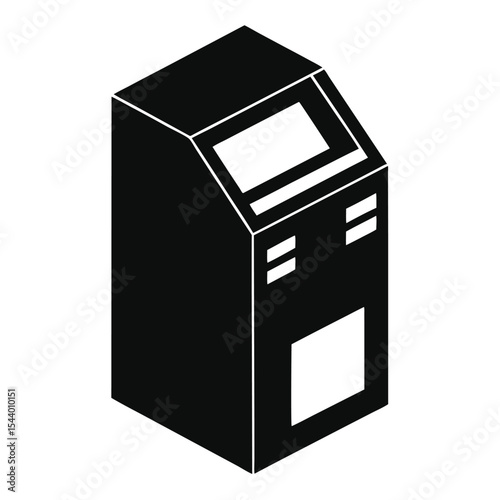  an icon representing an Automated Teller Machine (ATM)
