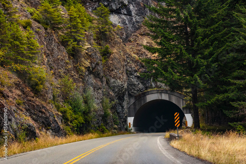 tunnel, Hurricane Ridge, Olympic National Park, Port Angeles, Washington Stat...