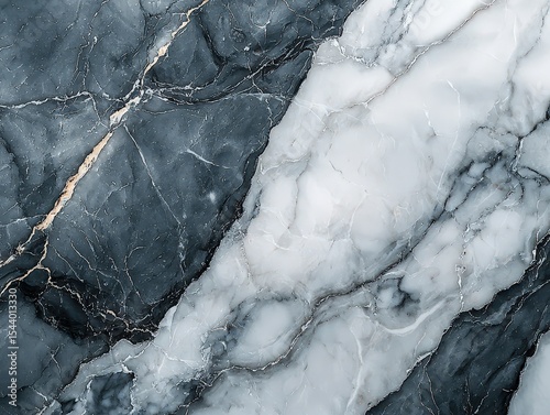 Gray and White Marble Background with Flowing Veins — Natural Stone Texture for Interior and Luxury Design