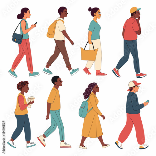 set of fashion girls