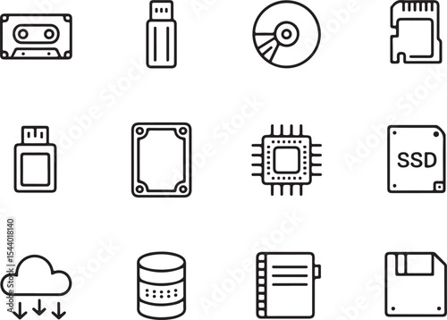 Evolution of Data Storage From Cassette Tapes to Cloud Computing