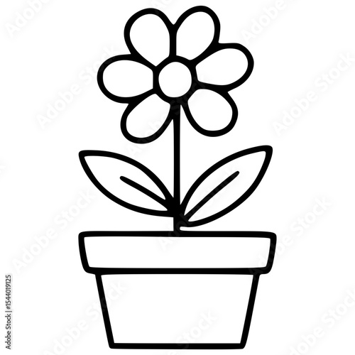 Hand Drawn Plant