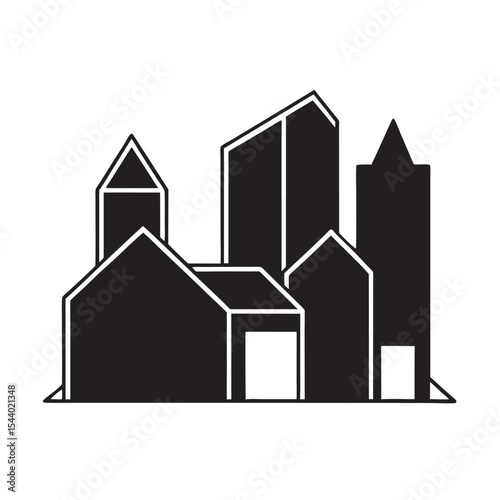 Dream Materialized Habitat Vector Illustration