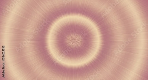 Abstract hypnotic spiral in shades of pink and beige
