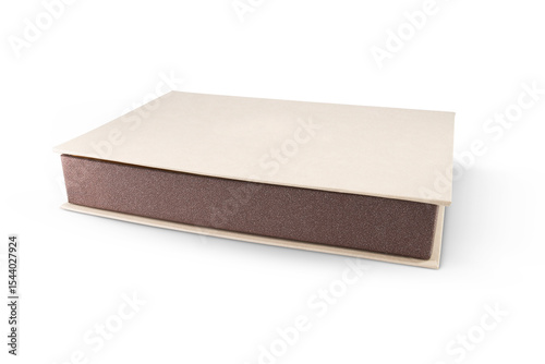 luxury chocolate box isolated on white background