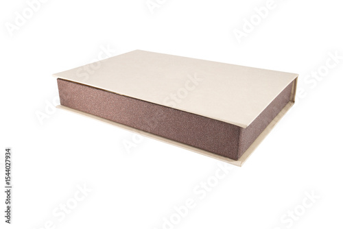 luxury chocolate box isolated on white background