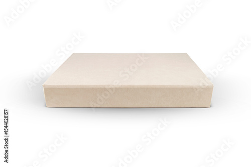 luxury chocolate box isolated on white background