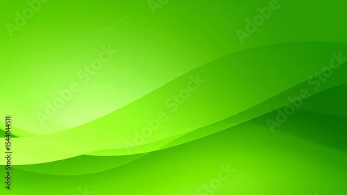 Gradient green backdrop featuring smooth flowing curves It evokes nature tranquility and calmness Suitable for backgrounds textures and simple digital art projects