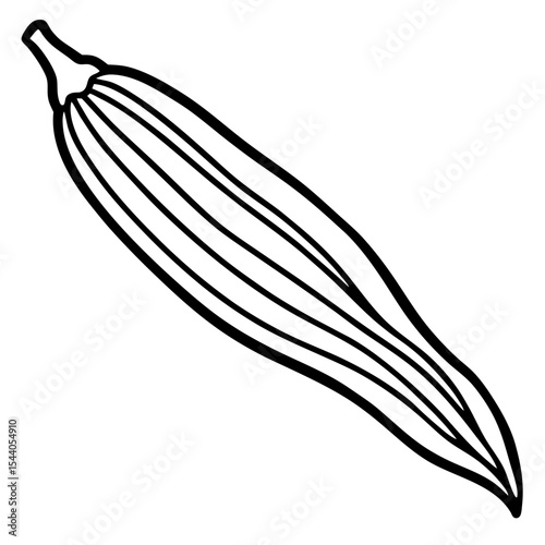 Clean Okra Vector Design