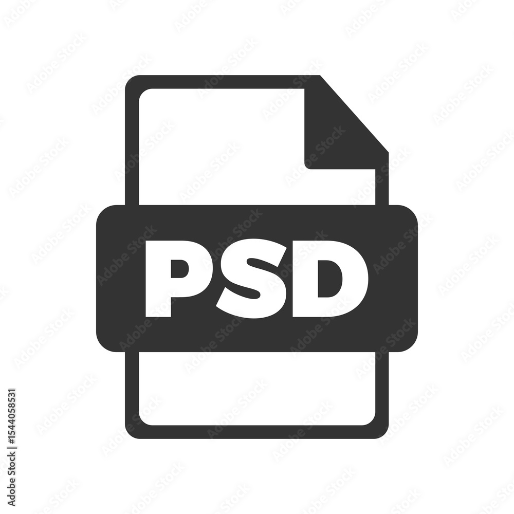 Psd icon format file vector doc graphic