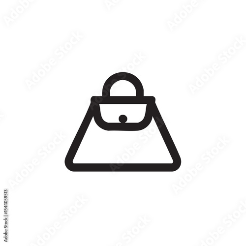 Stylish handbag design for fashion branding and marketing